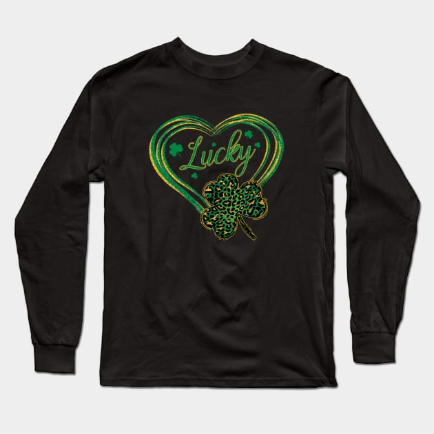 Lucky Heart Long Sleeve T-Shirt by Samphelinshop